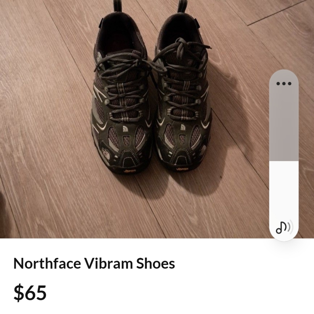 Northface vibram shoes